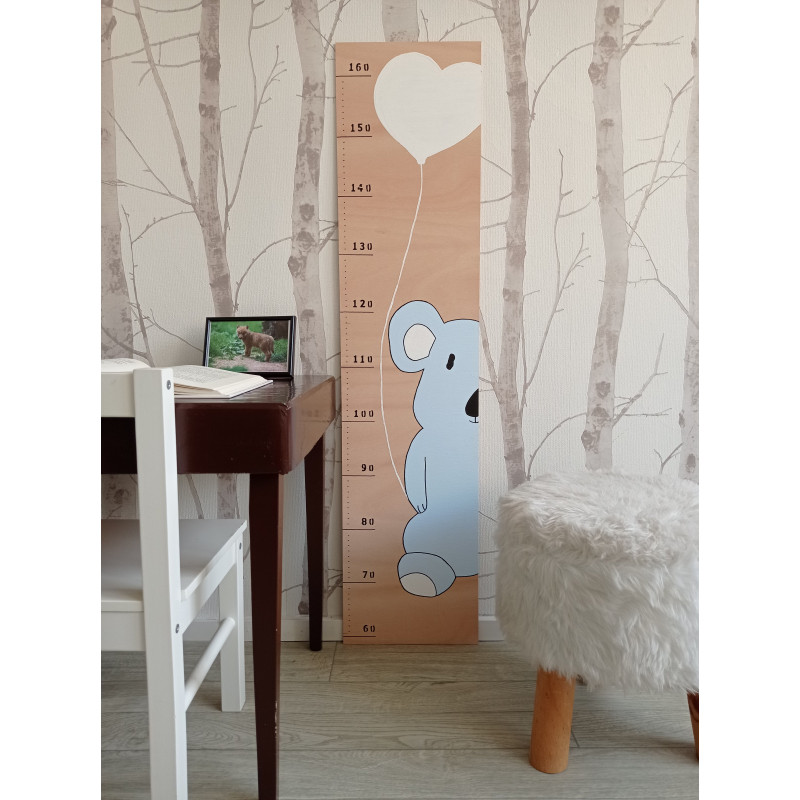 Koala - dětský metr na zeď Koala - dětský metr na zeď